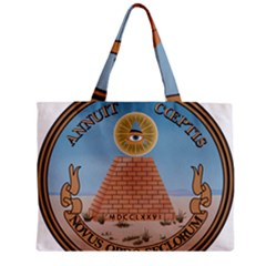 Great Seal Of The United States - Reverse Zipper Mini Tote Bag by abbeyz71