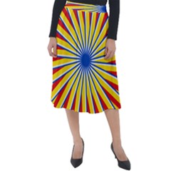 Design 565 Classic Velour Midi Skirt 