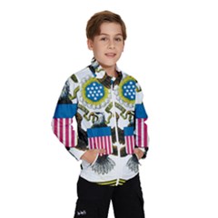 Great Seal Of The United States - Obverse  Kids  Windbreaker