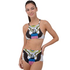Great Seal Of The United States - Obverse  High Waist Tankini Set by abbeyz71