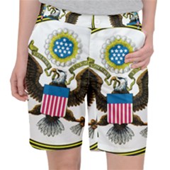 Great Seal Of The United States - Obverse  Pocket Shorts by abbeyz71