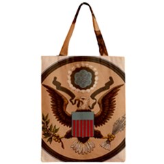 Great Seal Of The United States - Obverse Zipper Classic Tote Bag by abbeyz71