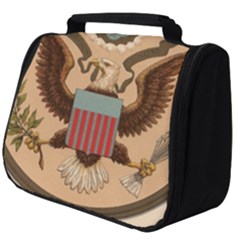 Great Seal Of The United States - Obverse Full Print Travel Pouch (big) by abbeyz71