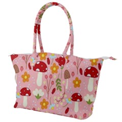 Floral Surface Pattern Design Canvas Shoulder Bag by Sudhe