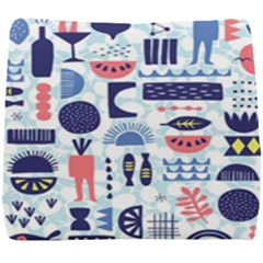Vector Illustrated Pattern Design Seat Cushion by Sudhe