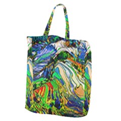 Artistic Nature Painting Giant Grocery Tote by Sudhe