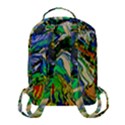 Artistic Nature Painting Flap Pocket Backpack (Small) View3