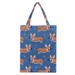 Corgi Patterns Classic Tote Bag