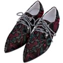 Abstract Pattern Women s Pointed Oxford Shoes View2