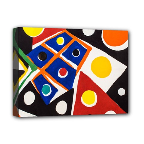 Pattern And Decoration Revisited At The East Side Galleries Deluxe Canvas 16  X 12  (stretched) 