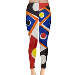 Pattern And Decoration Revisited At The East Side Galleries Leggings  by Sudhe