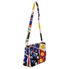 Pattern And Decoration Revisited At The East Side Galleries Shoulder Bag With Back Zipper