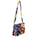 Pattern And Decoration Revisited At The East Side Galleries Shoulder Bag with Back Zipper View1