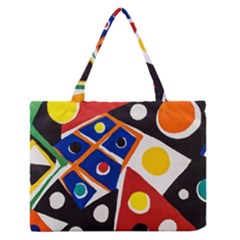 Pattern And Decoration Revisited At The East Side Galleries Zipper Medium Tote Bag