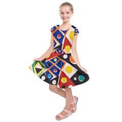 Pattern And Decoration Revisited At The East Side Galleries Kids  Short Sleeve Dress by Sudhe