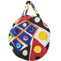 Pattern And Decoration Revisited At The East Side Galleries Giant Round Zipper Tote View1