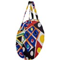 Pattern And Decoration Revisited At The East Side Galleries Giant Round Zipper Tote View3