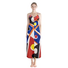 Pattern And Decoration Revisited At The East Side Galleries Button Up Chiffon Maxi Dress