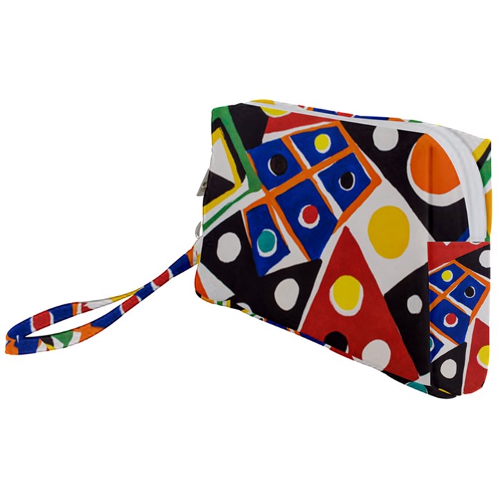 Pattern And Decoration Revisited At The East Side Galleries Wristlet Pouch Bag (Small)
