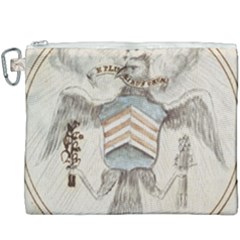 Great Seal Of The United States Drawing, 1782 Canvas Cosmetic Bag (xxxl) by abbeyz71