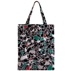 Illustration Abstract Pattern Zipper Classic Tote Bag