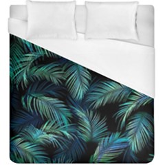 Palms Pattern Design Duvet Cover (king Size) by Sudhe