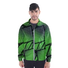 Binary Digitization Null Green Men s Windbreaker by HermanTelo