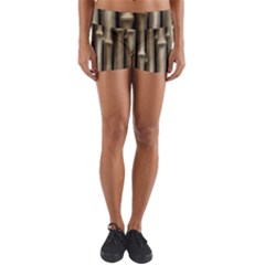 Bamboo Grass Yoga Shorts