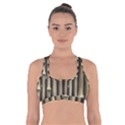 Bamboo Grass Cross Back Sports Bra View1