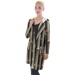 Bamboo Grass Hooded Pocket Cardigan