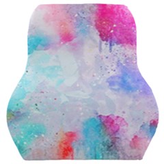 Rainbow paint Car Seat Back Cushion 