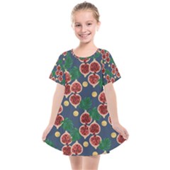 Figs And Monstera  Kids  Smock Dress by VeataAtticus