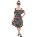 Figs and Monstera  Kids  Cut Out Shoulders Chiffon Dress View2