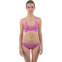 Hot Pink Breeze Wrap Around Bikini Set