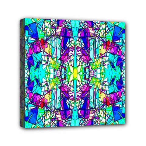 Colorful 60 Mini Canvas 6  X 6  (stretched) by ArtworkByPatrick