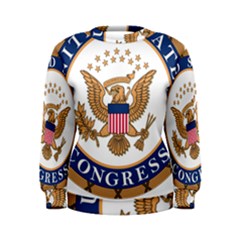 Seal Of United States Congress Women s Sweatshirt by abbeyz71