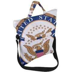 Seal Of United States Congress Fold Over Handle Tote Bag by abbeyz71