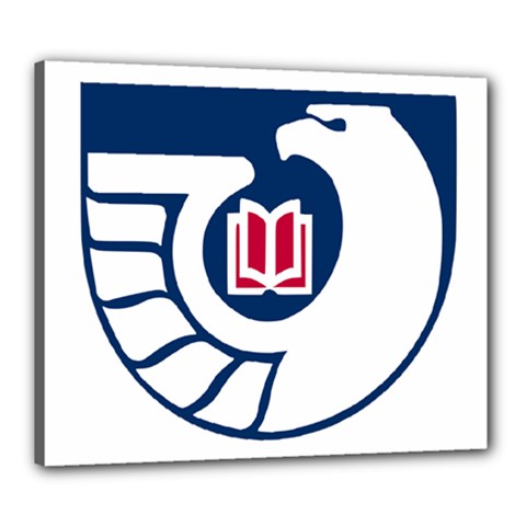 Logo For Federal Depository Library Canvas 24  X 20  (stretched)