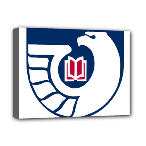 Logo For Federal Depository Library Deluxe Canvas 16  X 12  (stretched)  by abbeyz71