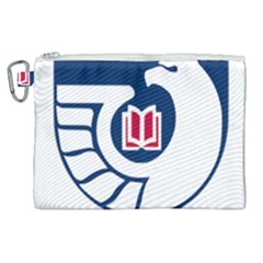Logo for Federal Depository Library Canvas Cosmetic Bag (XL)