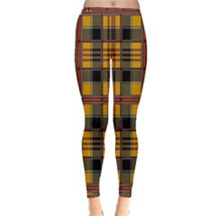 Plaid 5 Inside Out Leggings by ArtworkByPatrick