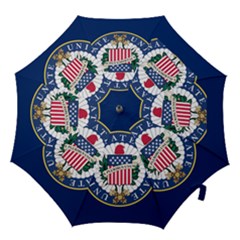 Flag Of The United States Senate Hook Handle Umbrellas (large) by abbeyz71