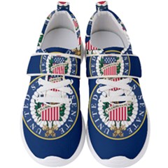 Flag Of The United States Senate Men s Velcro Strap Shoes by abbeyz71