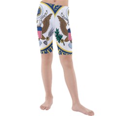 Seal Of United States House Of Representatives Kids  Mid Length Swim Shorts by abbeyz71