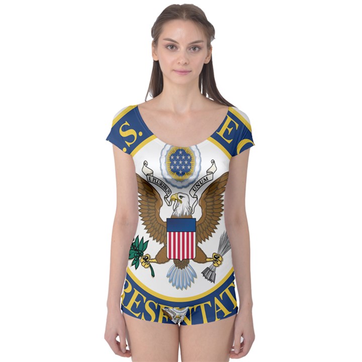 Seal of United States House of Representatives Boyleg Leotard 