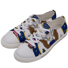 Seal Of United States House Of Representatives Women s Low Top Canvas Sneakers by abbeyz71