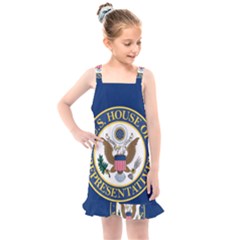 Flag Of United States House Of Representatives Kids  Overall Dress by abbeyz71