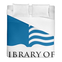 Book Logo Of Library Of Congress Duvet Cover (full/ Double Size) by abbeyz71