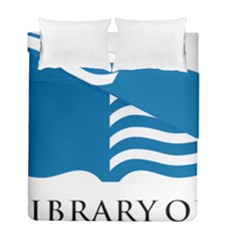 Book Logo Of Library Of Congress Duvet Cover Double Side (full/ Double Size) by abbeyz71