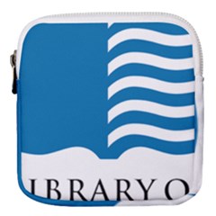 Book Logo Of Library Of Congress Mini Square Pouch by abbeyz71
